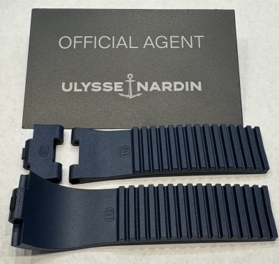 Ulysse Nardin rubber strap for ref.1183-122