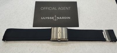 Ulysse Nardin complete rubber strap for Torpilleur 42mm