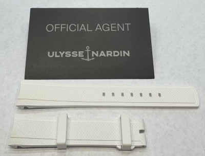 Ulysse Nardin rubber strap for ref. 8163-182