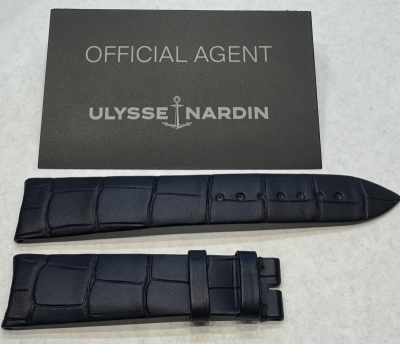 Ulysse Nardin alligator strap for ref. 3243-222