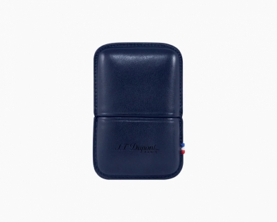 S.T. Dupont Line D blue lighter case