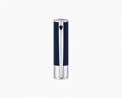 S.T. Dupont D-Initial rollerball pen blue chrome