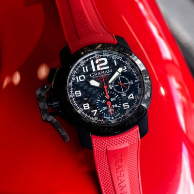 Graham CHRONOFIGHTER SUPERLIGHT CARBON (RED)