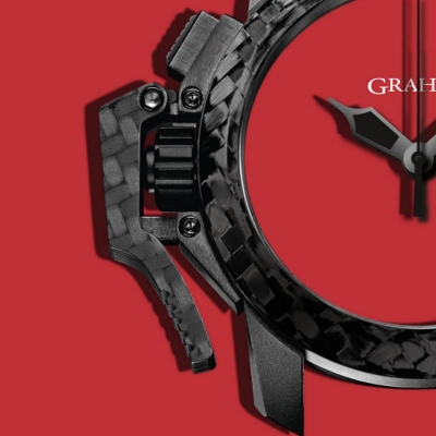 Graham CHRONOFIGHTER SUPERLIGHT CARBON (RED)