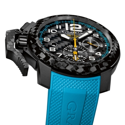 Graham CHRONOFIGHTER SUPERLIGHT CARBON (BLUE)