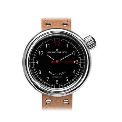 Manometro polished black