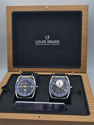Le Diptyque Louis Erard x Alain Silberstein