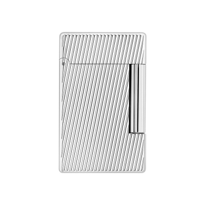 S.T. Dupont Initial Diagonal Silver